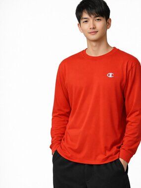 1/2 PRICE🔻Champion Red L/S Tee Size L